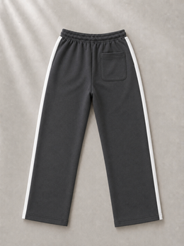Pantalón Combinado - Gris Oscuro Blanco - gris-oscuro-blanco-3.png