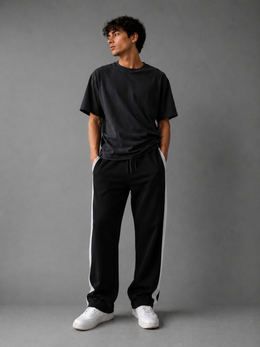 Pantalón Combinado - Negro Gris Claro - negro-gris-claro-1.png